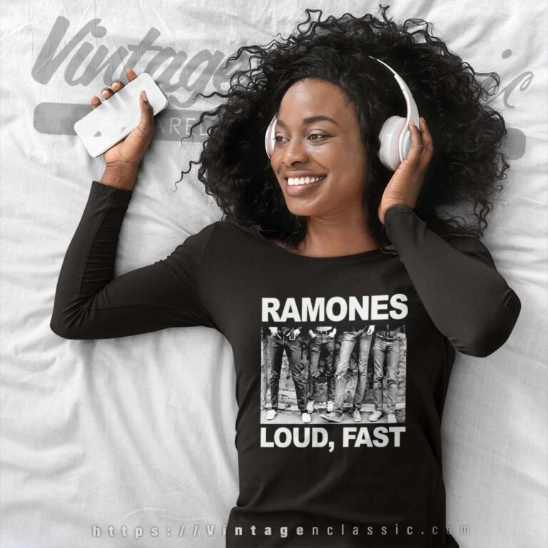 Ramones Loud Fast Long Sleeve Tee Ramones Loud Fast Long Sleeve Tee