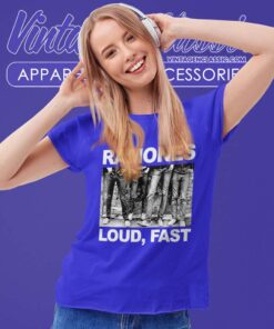Ramones Loud Fast Women TShirt