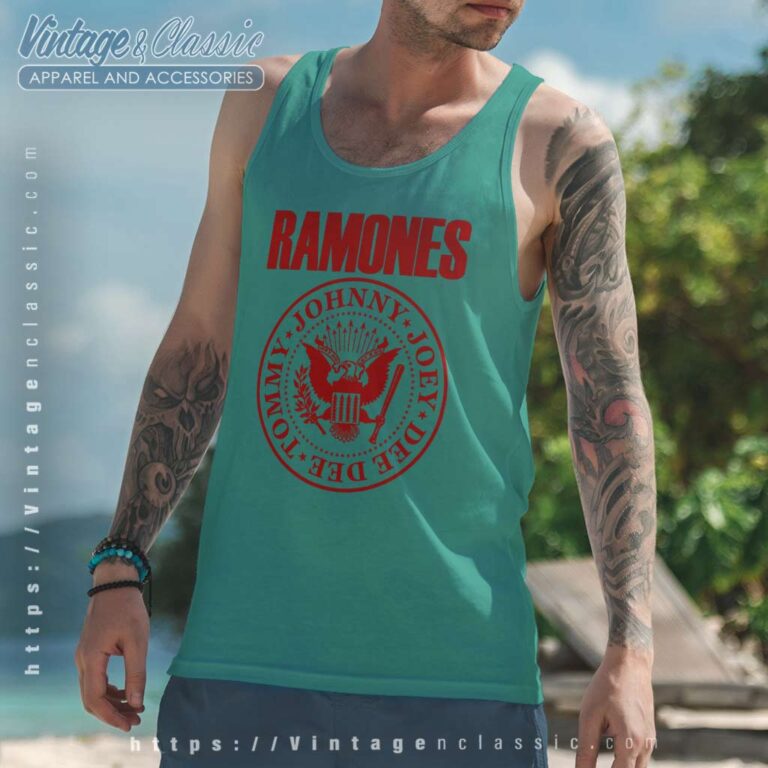 Ramones Mania American Tank Top Racerback Ramones Mania American Tank Top Racerback