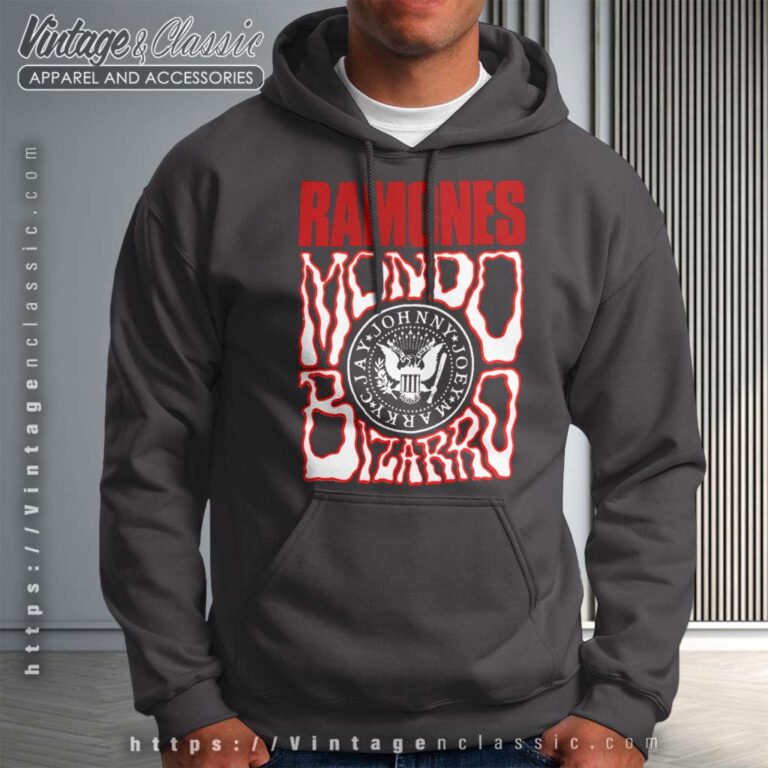 Ramones Mondo Bizarro Hoodie 1 Ramones Mondo Bizarro Hoodie 1