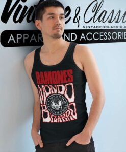 Ramones Mondo Bizarro Tank Top Racerback 1
