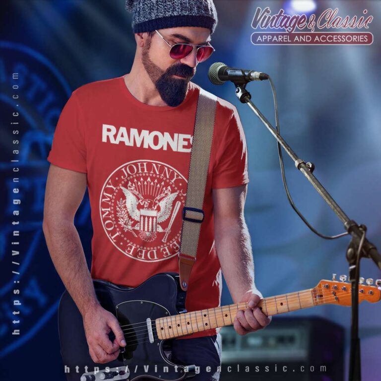 Ramones Presidential Seal Baseball T Shirt Ramones Presidential Seal Baseball T Shirt