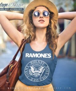 Ramones Presidential Seal Baseball Tank Top Racerback