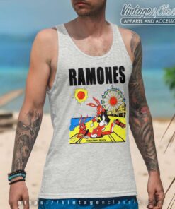 Ramones Rockaway Beach Summer Tank Top Racerback
