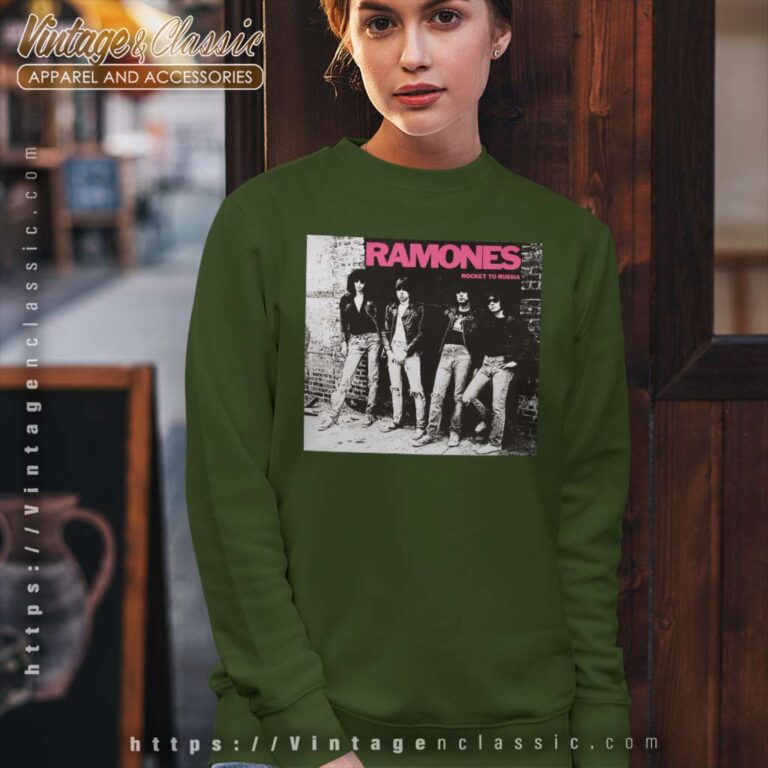 Ramones Rocket To Russia Sweatshirt 1 Ramones Rocket To Russia Sweatshirt 1