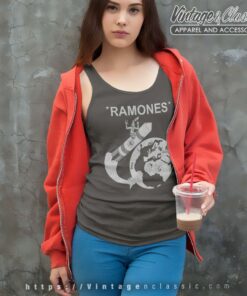 Ramones Rocket To Russia Tank Top Racerback