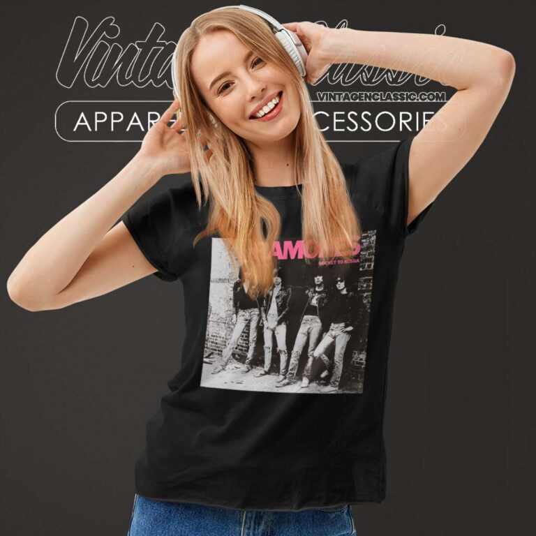Ramones Rocket To Russia Women TShirt 1 Ramones Rocket To Russia Women TShirt 1