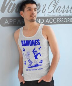 Ramones Shirt Do You Wanna Dance Tank Top Racerback