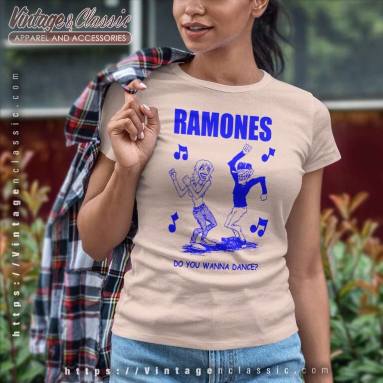 Ramones Shirt Do You Wanna Dance Women TShirt Ramones Shirt Do You Wanna Dance Women TShirt