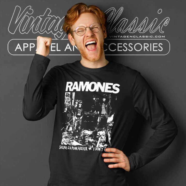 Ramones Shirt Sheena Is A Punk Rocker Long Sleeve Tee Ramones Shirt Sheena Is A Punk Rocker Long Sleeve Tee