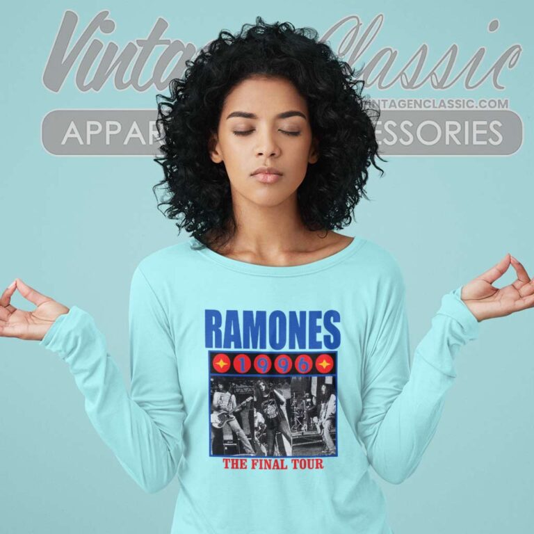 Ramones The Final Tour Long Sleeve Tee Ramones The Final Tour Long Sleeve Tee