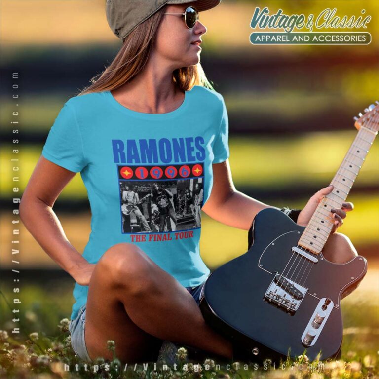 Ramones The Final Tour Women TShirt Ramones The Final Tour Women TShirt