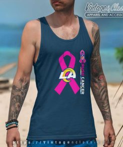 Rams Nfl Crush Cancer 2023 Tank Top Racerback