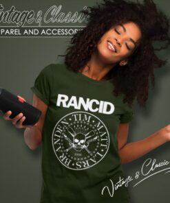 Rancid Crest Logo Women T Shirt