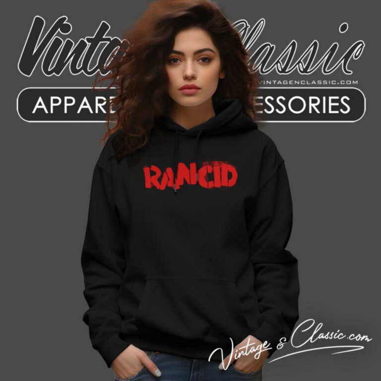 Rancid Logo Hoodie Rancid Logo Hoodie