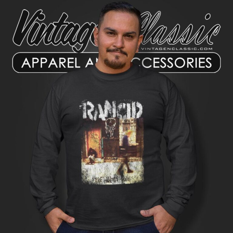 Rancid Shirt Life Wont Wait Long Sleeve Tee Rancid Shirt Life Wont Wait Long Sleeve Tee