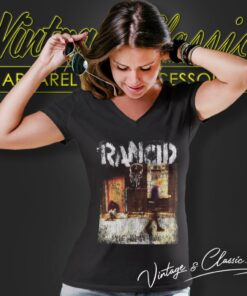 Rancid Shirt Life Wont Wait V Neck TShirt