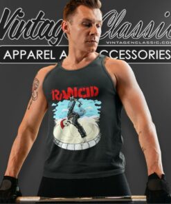 Rancid Shirt Skate Skele Tim Tank Top Racerback