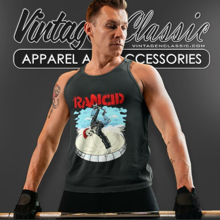 Rancid Shirt Skate Skele Tim Tank Top Racerback Rancid Shirt Skate Skele Tim Tank Top Racerback