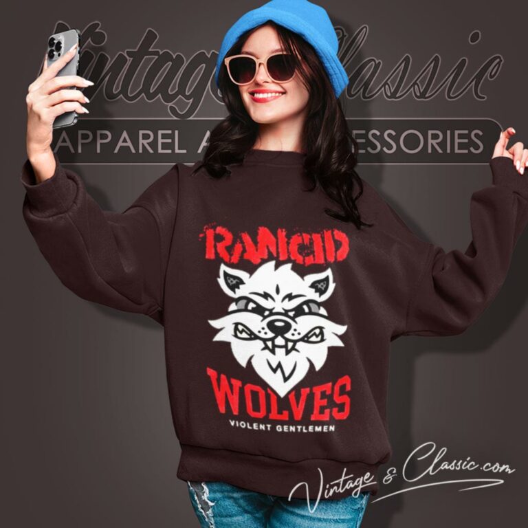 Rancid Shirt Violent Gentlemen Wolves Sweatshirt Rancid Shirt Violent Gentlemen Wolves Sweatshirt