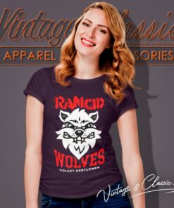Rancid Shirt Violent Gentlemen Wolves Women T Shirt