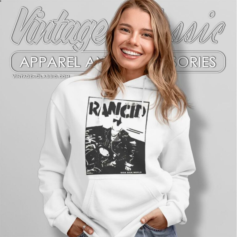 Rancid Sick Sick World Hoodie Rancid Sick Sick World Hoodie