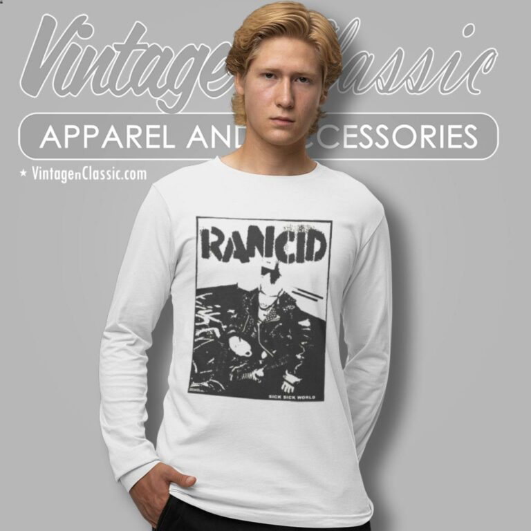 Rancid Sick Sick World Long Sleeve Tee Rancid Sick Sick World Long Sleeve Tee