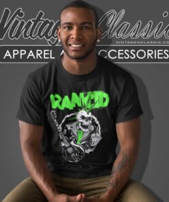 Rancid Skele Tim Guitar T Shirt