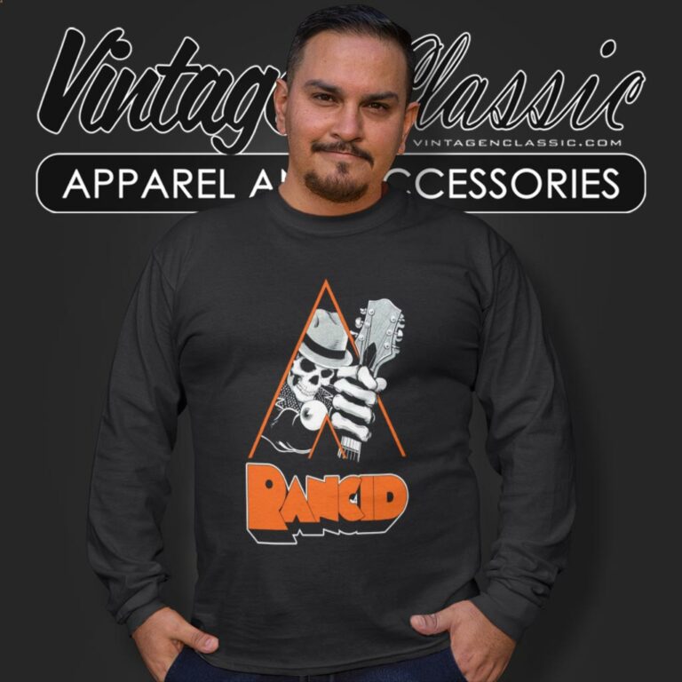 Rancid Skull Guitar Long Sleeve Tee Rancid Skull Guitar Long Sleeve Tee