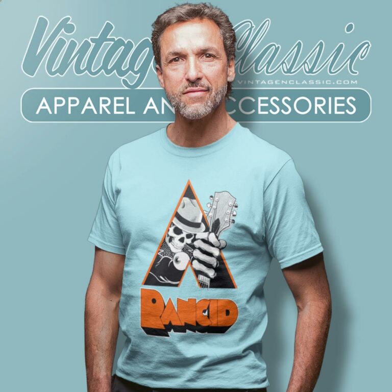 Rancid Skull Guitar T Shirt Rancid Skull Guitar T Shirt