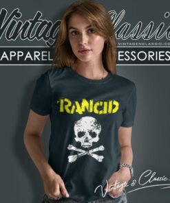 Rancid Skull Women T Shirt