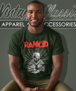 Rancid Spiderweb T Shirt
