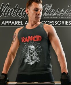 Rancid Spiderweb Tank Top Racerback