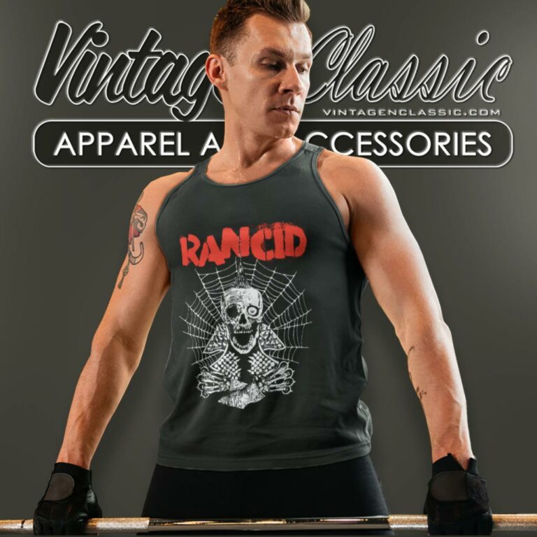 Rancid Spiderweb Tank Top Racerback Rancid Spiderweb Tank Top Racerback