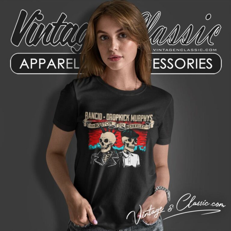 Rancid X Dropkick Murphys Tour Women T Shirt Rancid X Dropkick Murphys Tour Women T Shirt