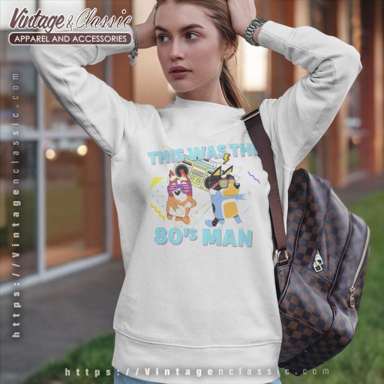 Rap Bluey Dad Bandit And Bingo 80s Theme Sweatshirt 1 Rap Bluey Dad Bandit And Bingo 80s Theme Sweatshirt 1