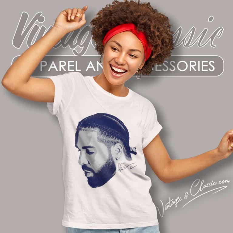 Rapper Drake Jumbo Face Rare Hip Hop Signature Women TShirt Rapper Drake Jumbo Face Rare Hip Hop Signature Women TShirt
