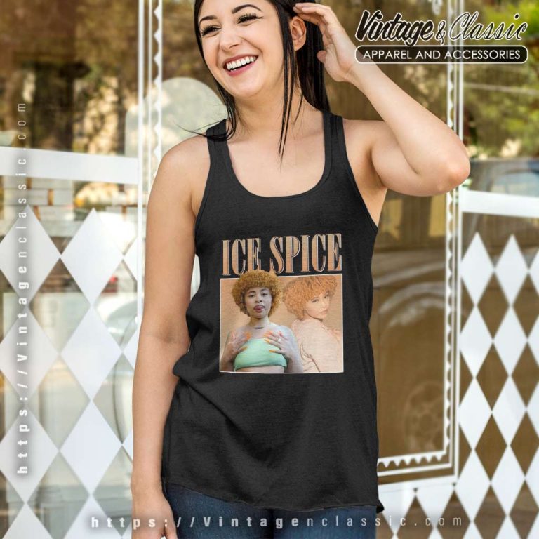 Rapper Ice Spice Merch For Fan Tank Top Racerback Rapper Ice Spice Merch For Fan Tank Top Racerback