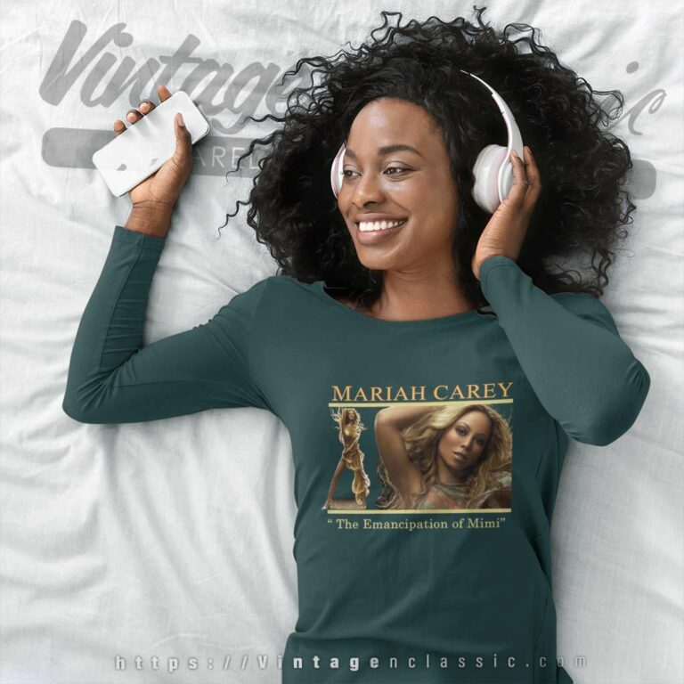 Rare Mariah Carey The Emancipation Of Mimi Long Sleeve Tee Rare Mariah Carey The Emancipation Of Mimi Long Sleeve Tee