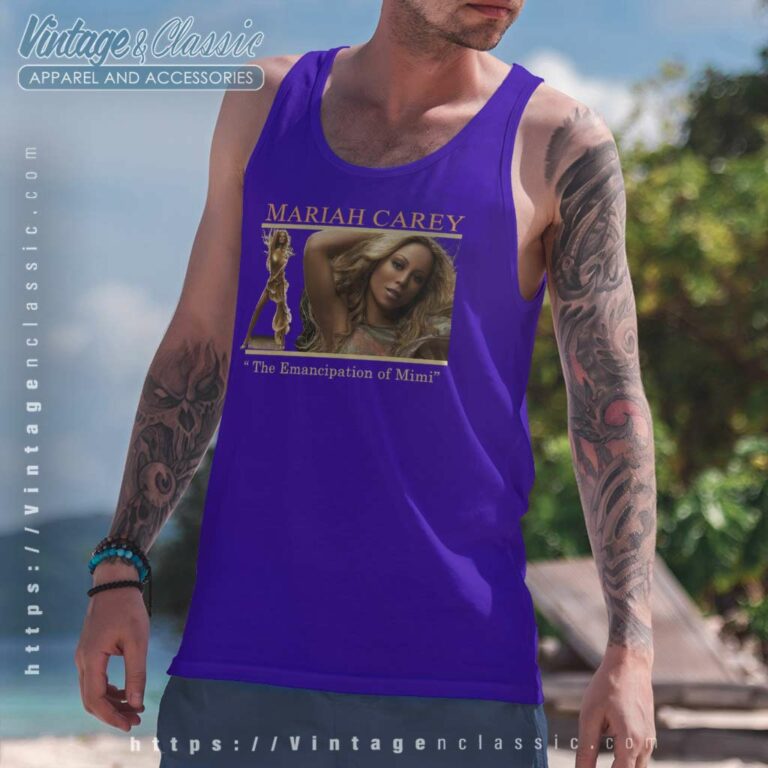 Rare Mariah Carey The Emancipation Of Mimi Tank Top Racerback Rare Mariah Carey The Emancipation Of Mimi Tank Top Racerback