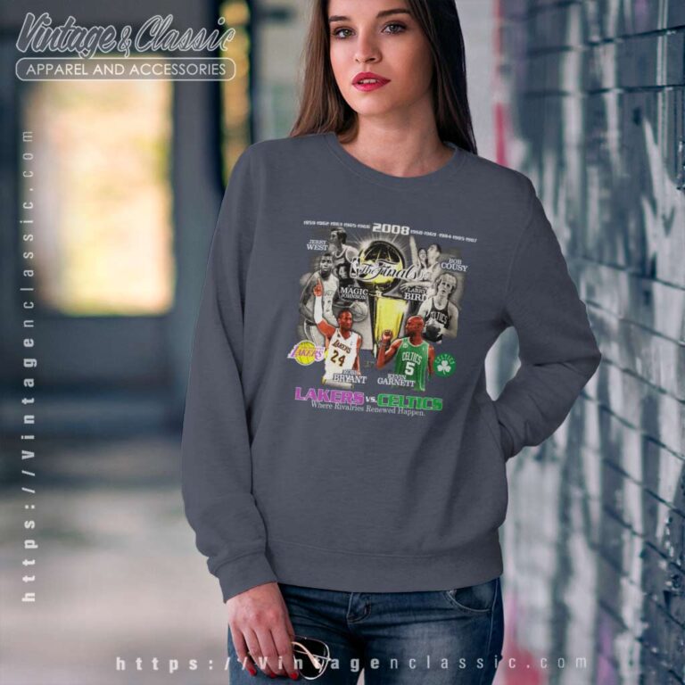 Rare Vintage La Lakers Vs Boston Celtics Sweatshirt Rare Vintage La Lakers Vs Boston Celtics Sweatshirt