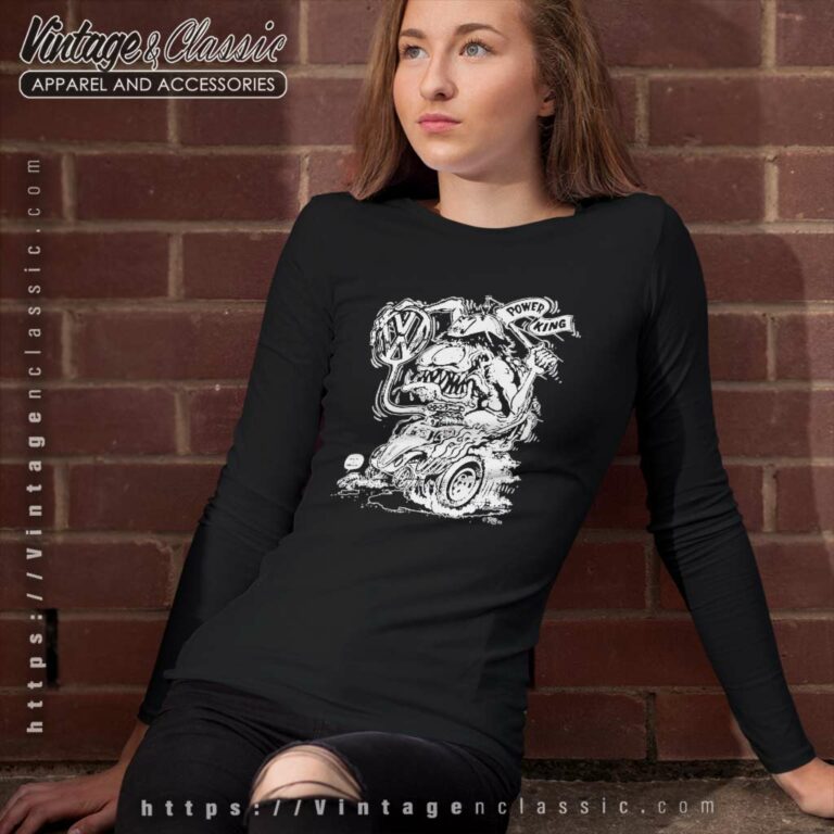 Rat Fink Power King Long Sleeve Tee Rat Fink Power King Long Sleeve Tee