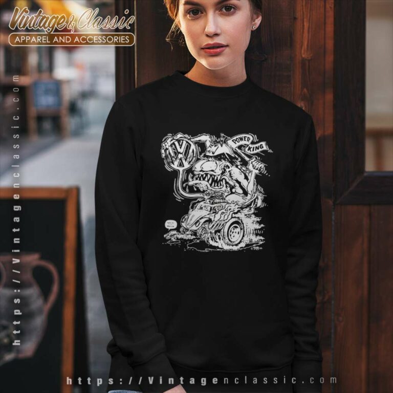 Rat Fink Power King Sweatshirt Rat Fink Power King Sweatshirt
