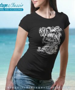 Rat Fink Power King Shirt 6 Rat Fink Power King Women TShirt