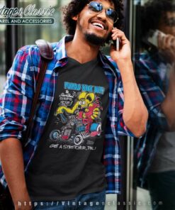 Rat Fink Shirt Fords Kick Butt 6 Rat Fink Shirt Fords Kick Butt V Neck TShirt