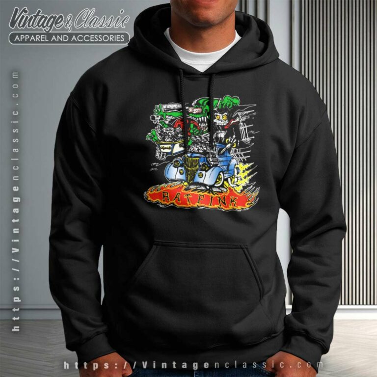 Rat Fink Shirt Hot Rod Death Hoodie Rat Fink Shirt Hot Rod Death Hoodie