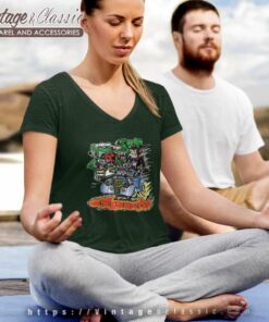 Rat Fink Shirt Hot Rod Death V Neck TShirt