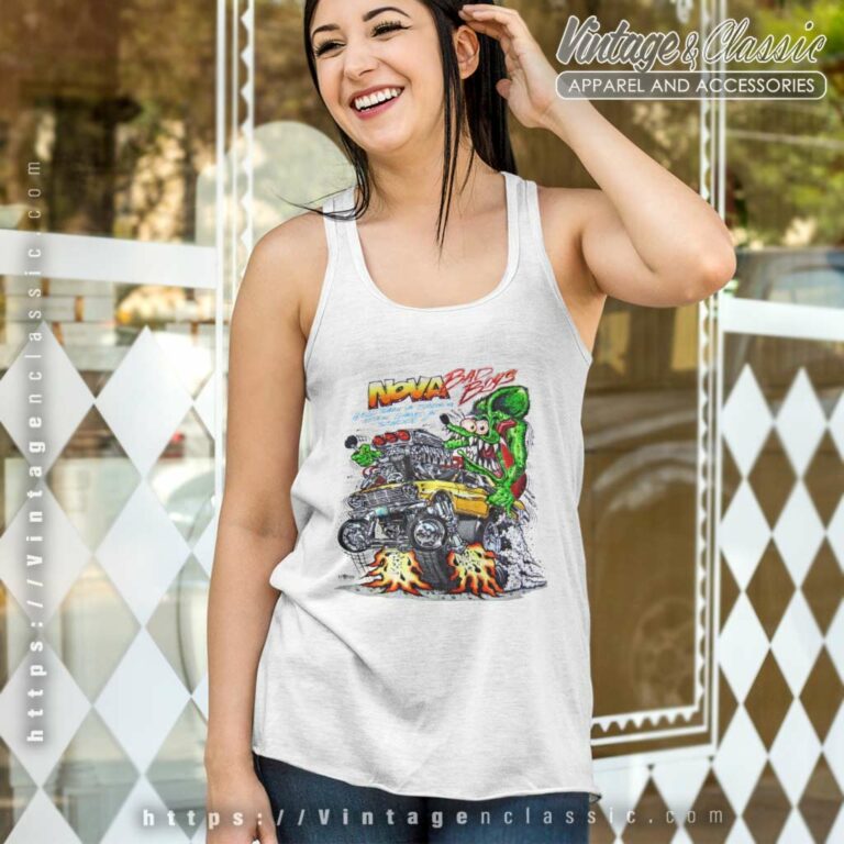Rat Fink Shirt In A Early Nova Tank Top Racerback Rat Fink Shirt In A Early Nova Tank Top Racerback