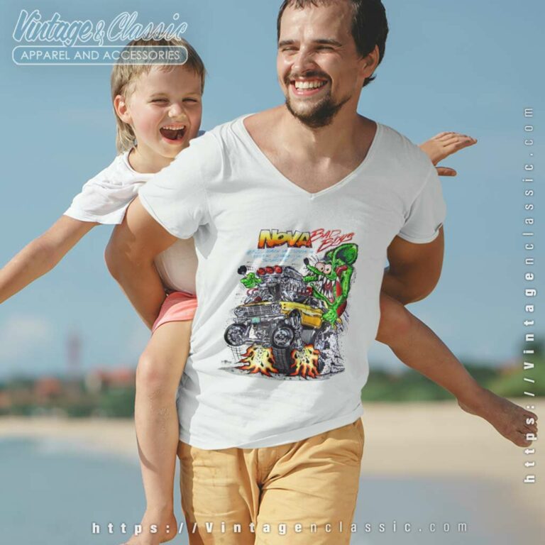 Rat Fink Shirt In A Early Nova V Neck TShirt Rat Fink Shirt In A Early Nova V Neck TShirt