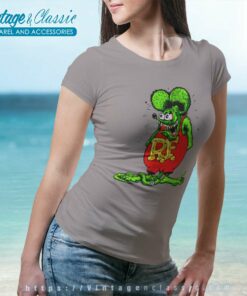 Rat Fink Shirt Weirdo Monster Women TShirt